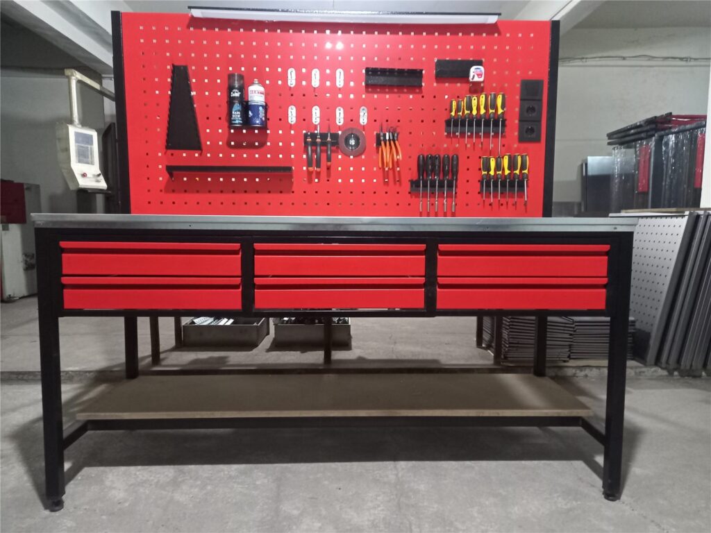 Somtek altı çekmeceli takım tezgahı